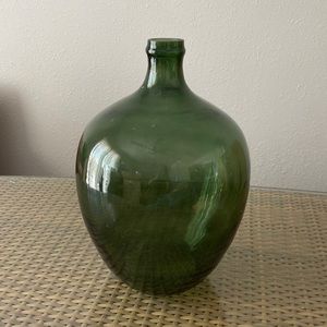 Decorative glass vase. 16 “ Hx 10” W